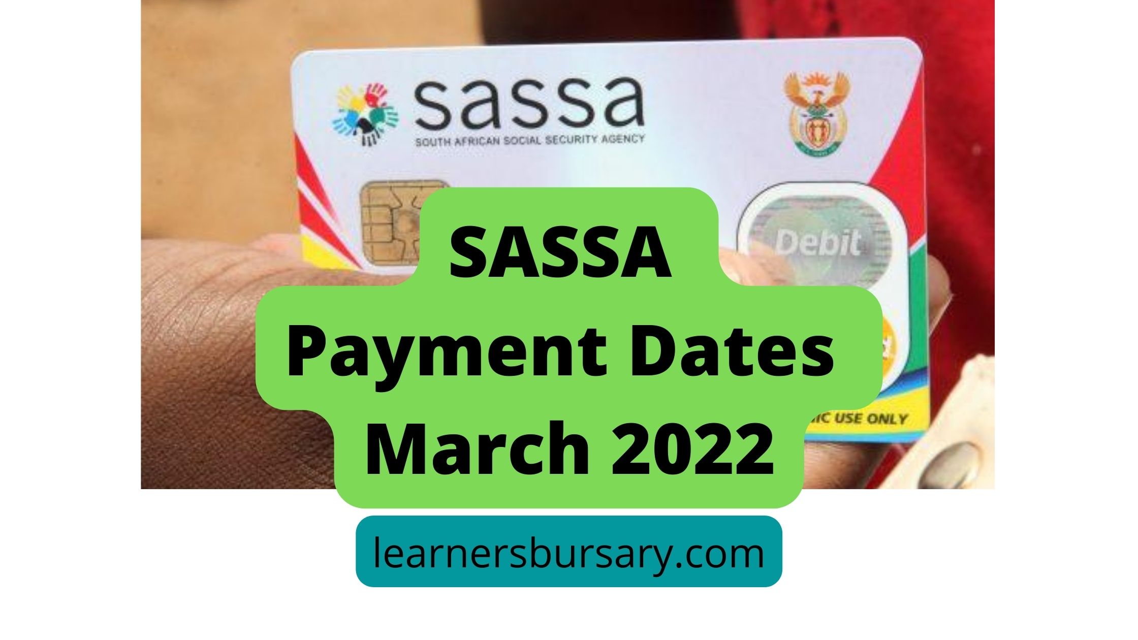 SASSA Payment Dates March 2022