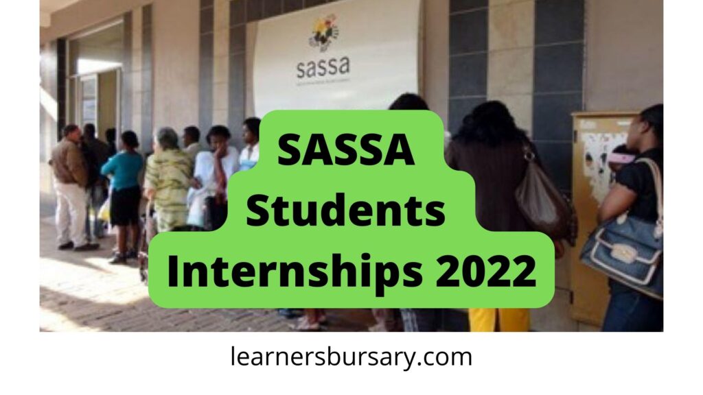 SASSA Students Internships 2022