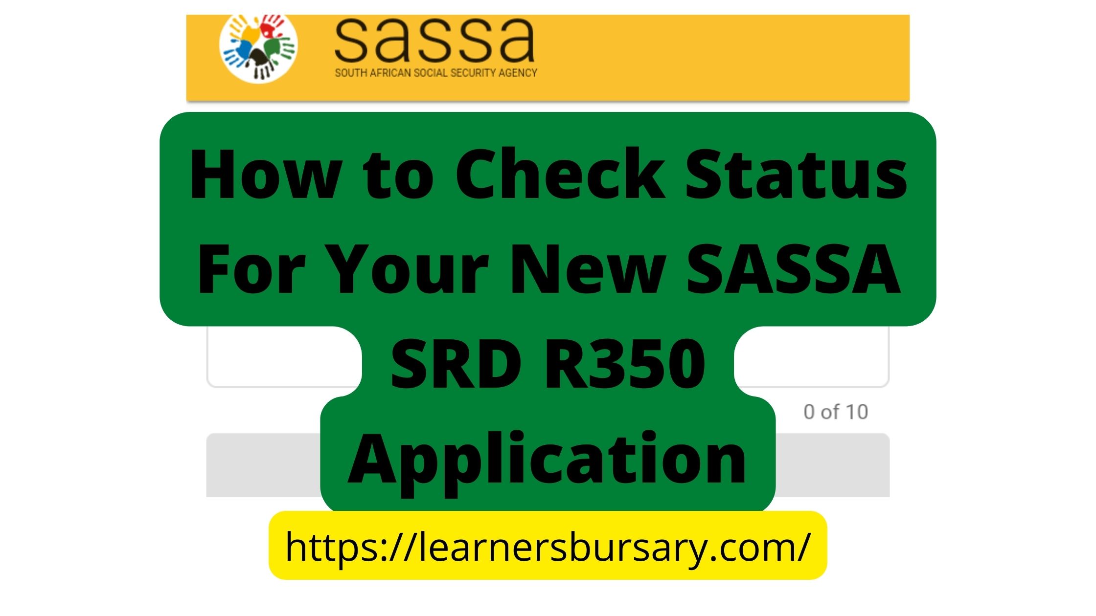 How to Check Status For Your New SASSA SRD R350 Application
