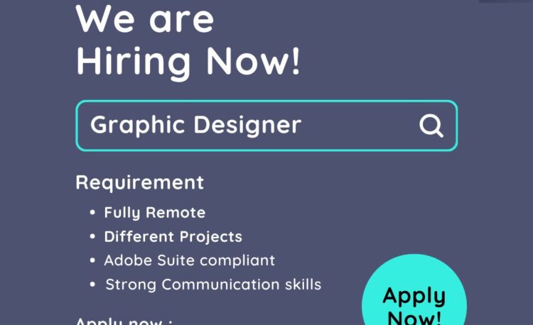 Web Graphic Designer Wanted