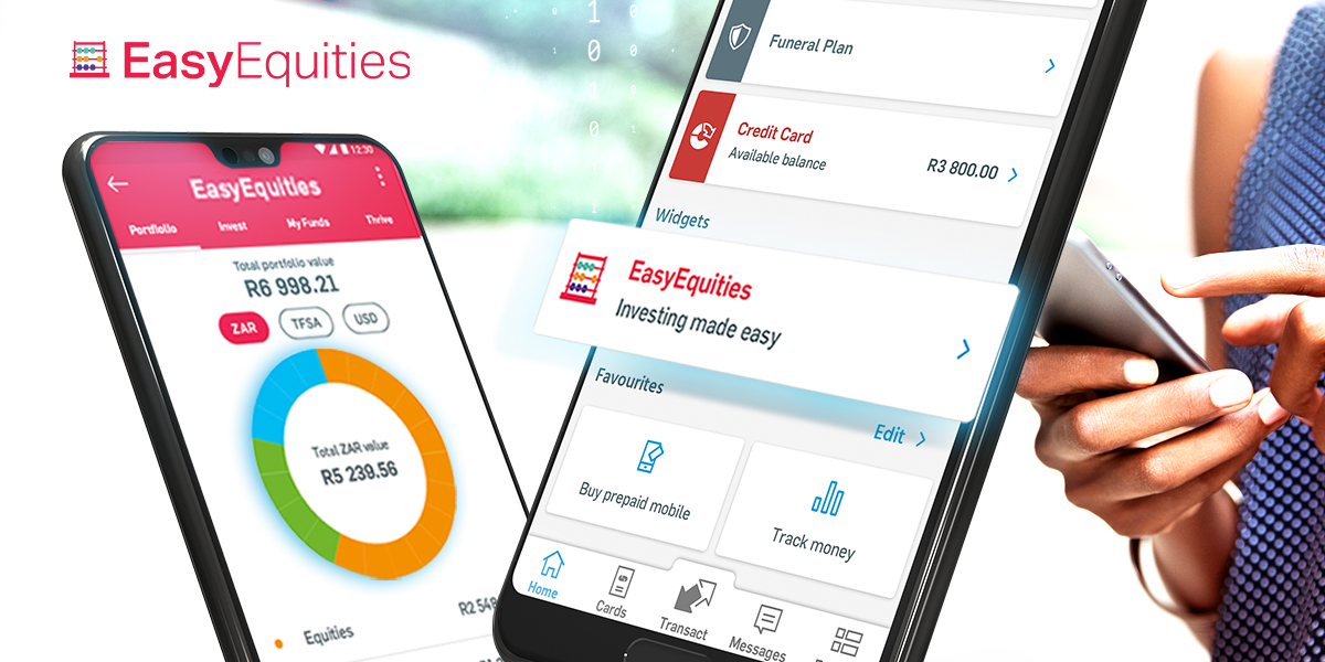 Making Money With Easy Equities On A Capitec App