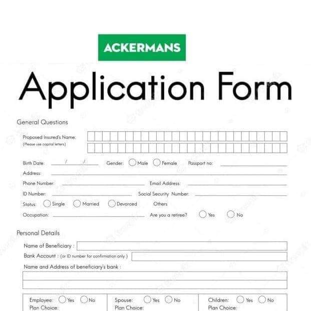 Apply for Ackermans Stores Customer Assistants 2024